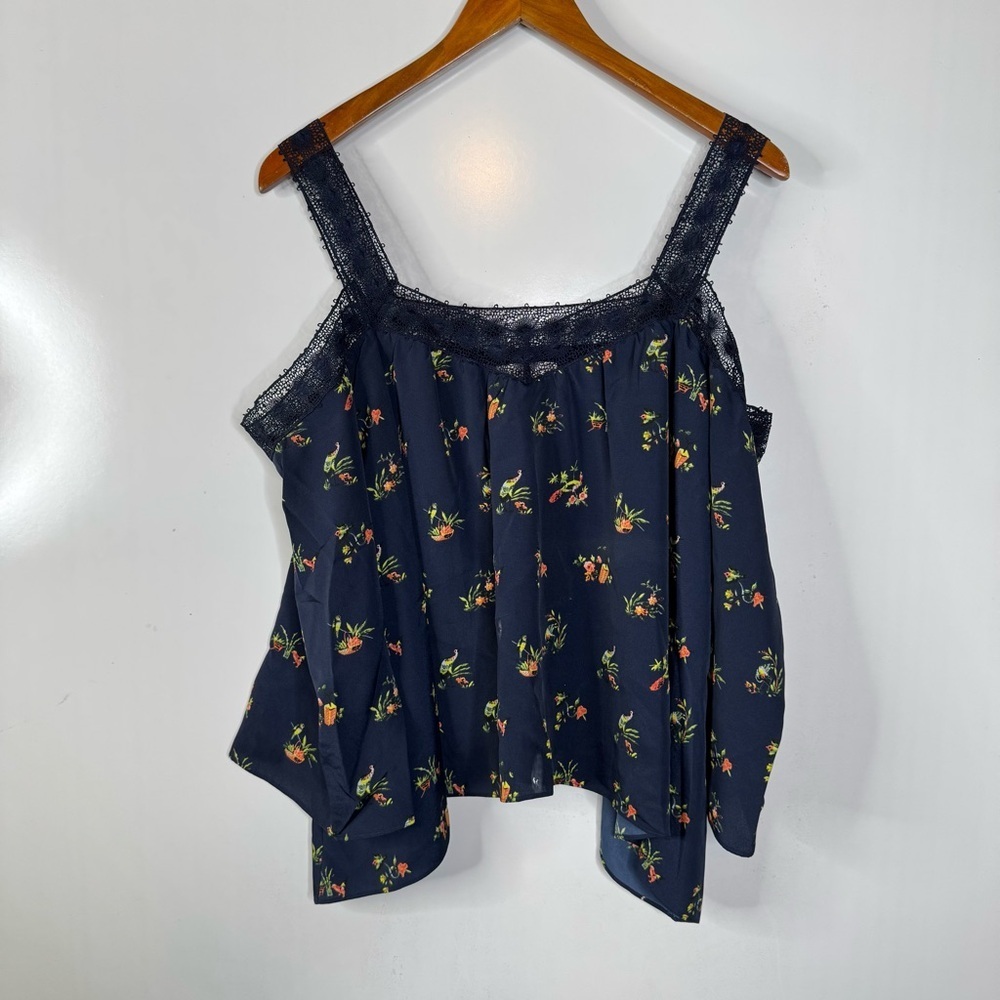 Likely Floral Cold Shoulder Top Size‎ 4